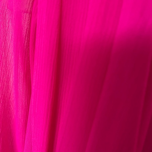 EXPRESS Romper Bright Pink Fuschia NWT Large - Picture 3 of 7